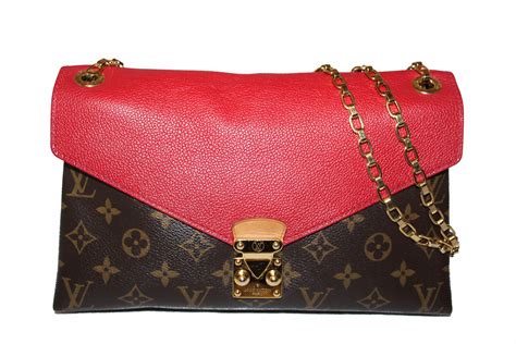 lv monogram red bag|louis vuitton original monogram.